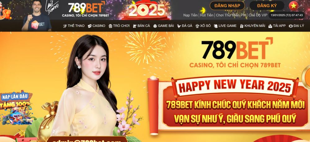 Giao diện 789bet vip